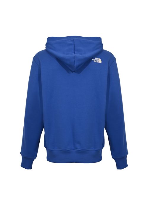 Felpa in cotone con patch ricamo bag Blu The North Face | NF0A8EU8CZ61